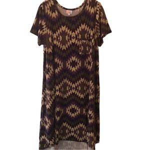 High low LulaRoe Carly dress